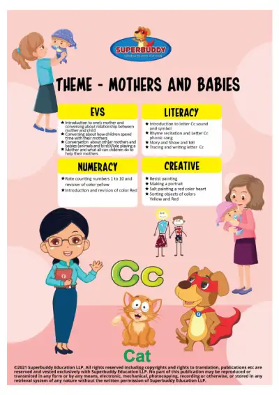 Preview of the first page of Nursery · Mothers and Babies · Week 3 — Combined week package (TP + Tasksheets)