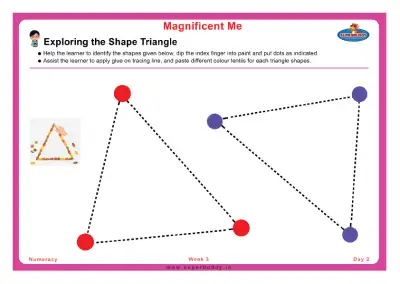 Preview of the first page of Exploring the Shape Triangle