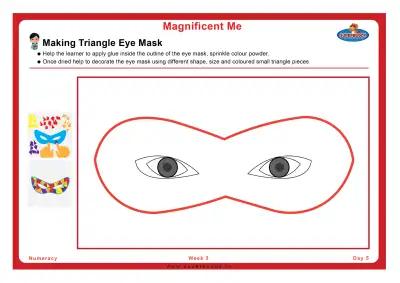 Preview of the first page of Making Triangle Eye Mask