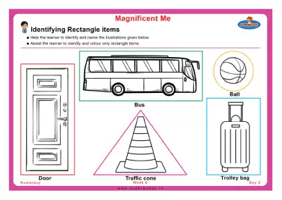 Preview of the first page of Identifying Rectangle Items
