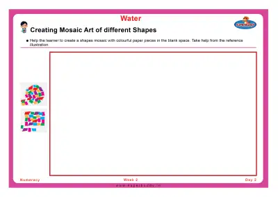 Preview of the first page of Creating Mosaic Art of Different Shapes