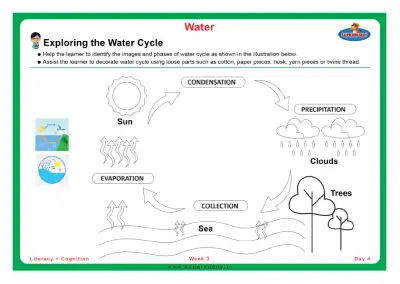 Preview of the first page of Exploring the Water Cycle