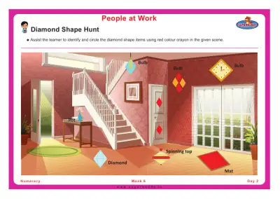 Preview of the first page of Diamond Shape Hunt