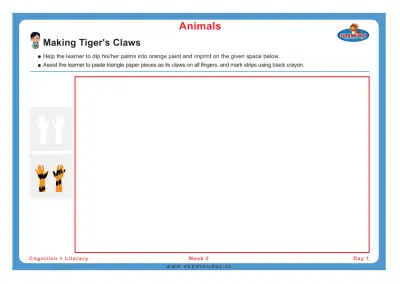 Preview of the first page of Making Tiger's Claws